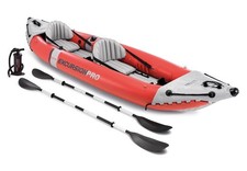 Intex Excursion Pro K2 Inflatable Kayak with Oars and Pump 2 Person 151inch X 37