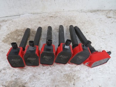 MSD 8273 C0521 Ignition Coil Blaster Set of 6 Off 2015 Dodge Charger 137K LKQ