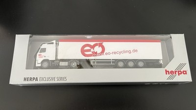 Herpa Volvo FH 440 Schubboden Sattelzug E&O Recycling Sondermodell in OVP