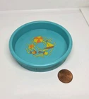 Vintage Fisher Price little people turquoise blue kiddie pool
