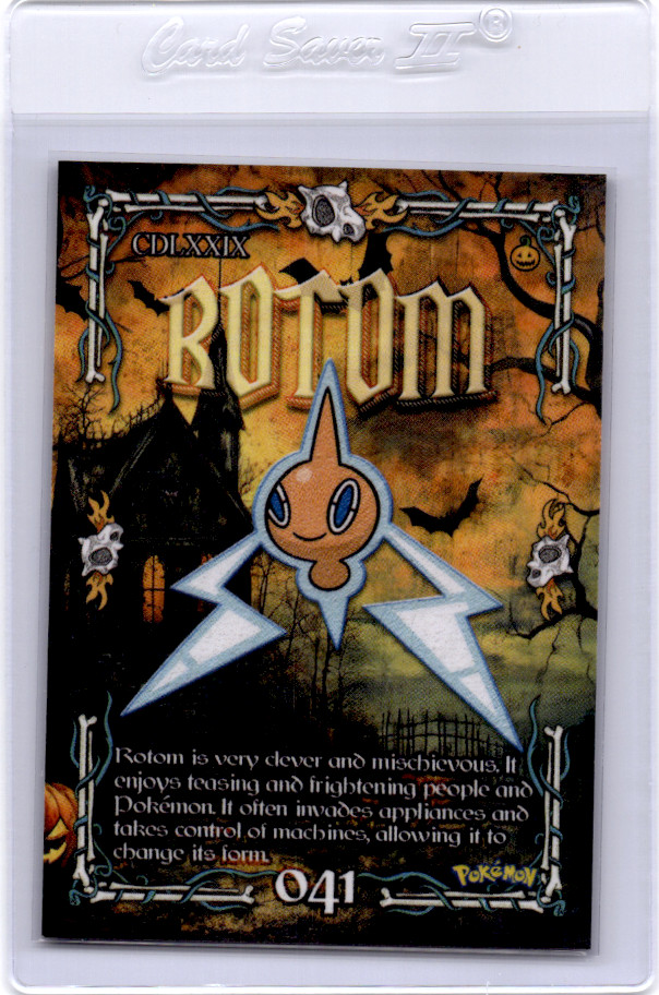 Rotom Pokemon Card