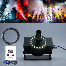 18LED Fog Machine Stage LED Disco CO2 Jet Machine CO2 Fog LED Lights Cannon DMX