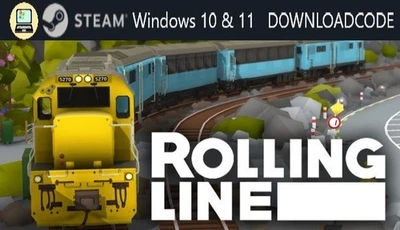 NEU PC Computer Spiel Rolling Line für Windows 10 11 STEAM Download Code Gamekey - Bild 1 von 4