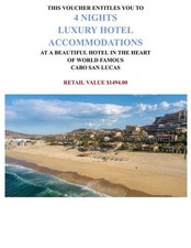CABO SAN LUCAS, MEXICO 4 Days / 3 Nights Vacation