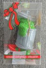 Vintage Sesame Street Muppets  Skiing Oscar The Grouch Ceramic Ornament  — photo 5