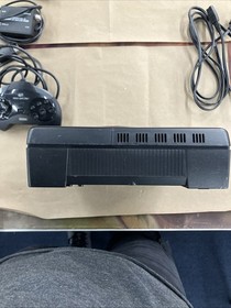 SEGA Saturn Home Console - MK-8000b With Power Cord RF Cord And Controller Black