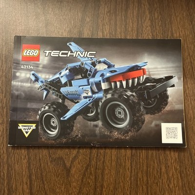 42134 LEGO Technic Monster Jam Megalodon Manual ONLY!