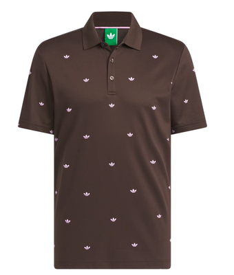 NEW MENS ADIDAS ORIGINALS MONOGRAM TREFOIL POLO SHIRT ~2XL