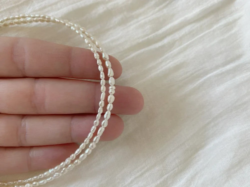 AA+ Grade Rare Pearl Bead Choker Minimalist Luxury Dainty Women Necklace Gift, $22.45 - Photo 4