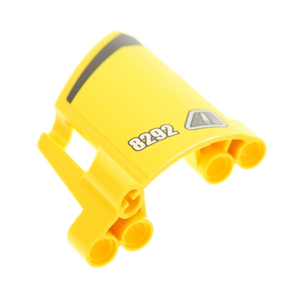 1X Lego Technic Panel Cover 23 Yellow Large Short Side B 8292 44353PB17