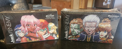 Dot Hack .Hack ENEMY - CONTAGION & BREAKOUT Booster Boxes SEALED