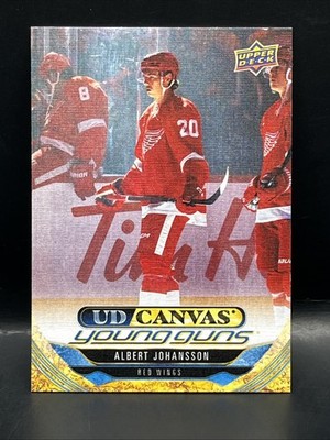 2024-25 Upper Deck Albert Johansson Canvas Young Guns Rookie RC (C214)