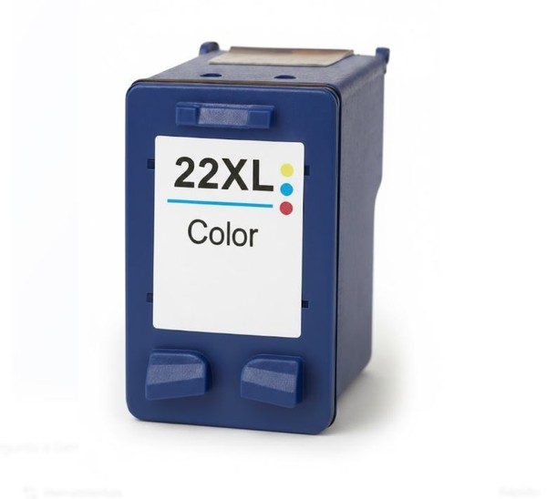 22XL Cartucho Tinta Compatible HP Color Deskjet F380 F2180 F2280 F4180