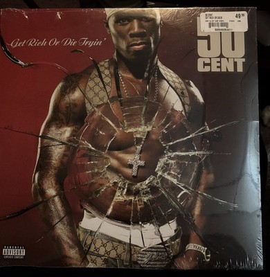 50 Cent Get Rich Or Die Tryin  Vinyl 
