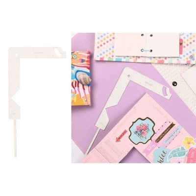 Bookbinding Cover Tool 5-in-1 Book Cover Guide to Create Sturdy Chipboard Cover