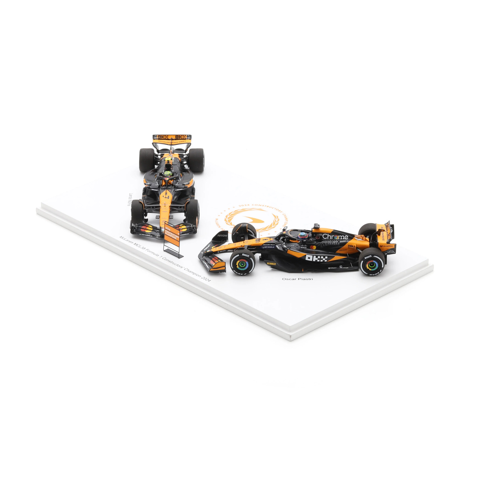 Spark McLaren Racing F1 MCL38 Formula 1 Constructors Champions 2024 Special E...