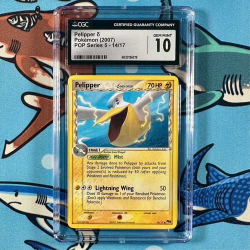 Pelipper δ graded CGC 10 for sale on eBay