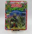 TMNT Delta Team Don 1992 Playmates Unpunched MOC Sealed Vintage Action Figure