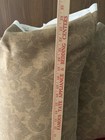 Set of 2 Outdoor Decorative Throw Pillows Floral Damask Beige/Brown 24” x 19” — photo 2