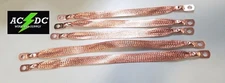UNIVERSAL ENGINE GROUND STRAP 5 PC TRUCK/CAR SET U.S.A MADE BARE COPPER