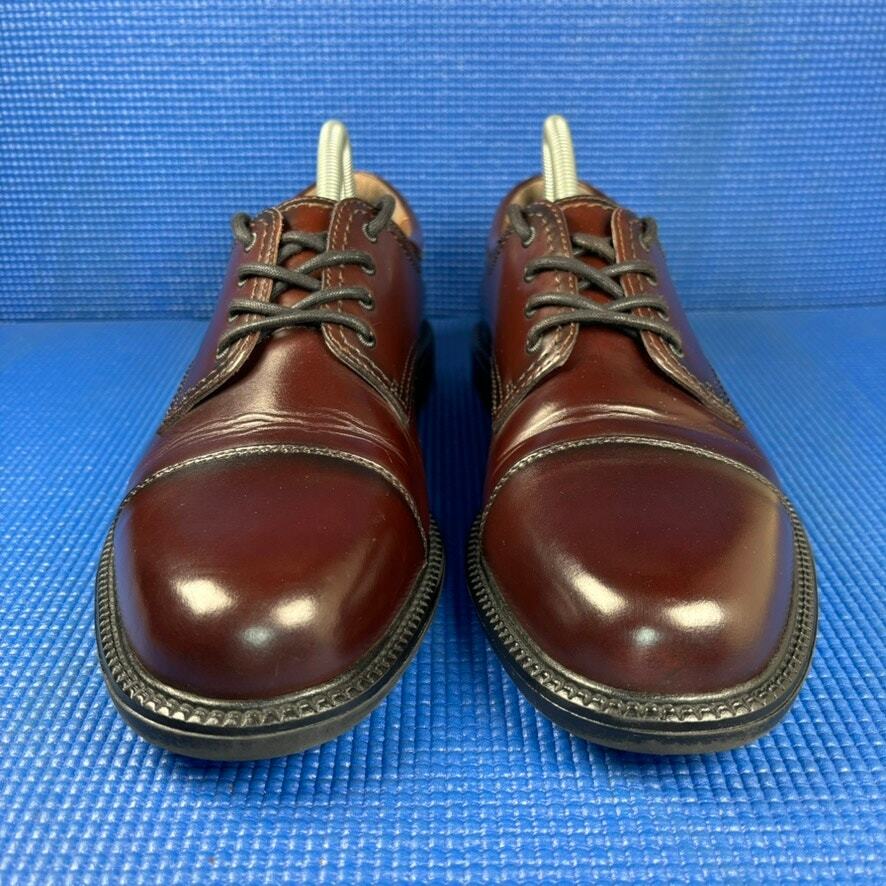 ? DOCKERS GORDON CAP TOE OXFORD Men`s Size 9M Burgundy  display picture 2