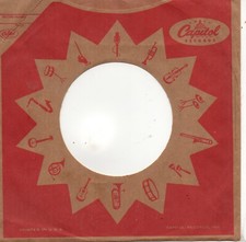  5 ORIGINAL CAPITOL RECORDS COMPANY SLEEVES NO RECORDS 