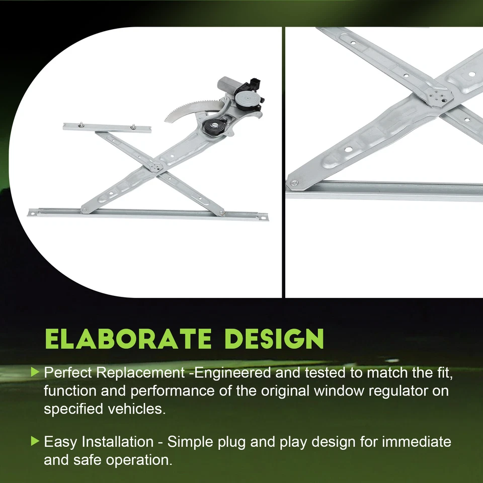 Regulador de janela de energia dianteiro esquerdo para 2012-21 Nissan para NV1500 para NV2500 - Imagem 4 de 4