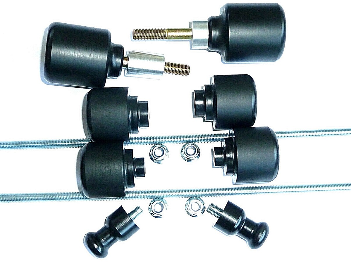 KAWASAKI ZX10R 2016-2021 CRASH PROTECTION KIT FRAME AXLES PADDOCK