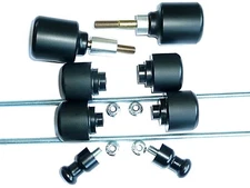 KAWASAKI ZX10R 2016-2022 CRASH PROTECTION KIT PUCKS KNOBS SLIDERS PADS OGGYS NEW