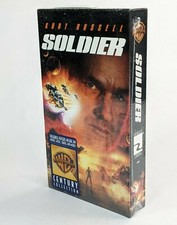 Soldier VHS 1998 Kurt Russell 90s Sci Fi New Factory Sealed Watermarks OOP