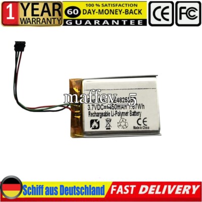 3.7V 450mAh AE482539P Akku für ONLY For Phonak ComPilot/ComPilot II Hearing Aid