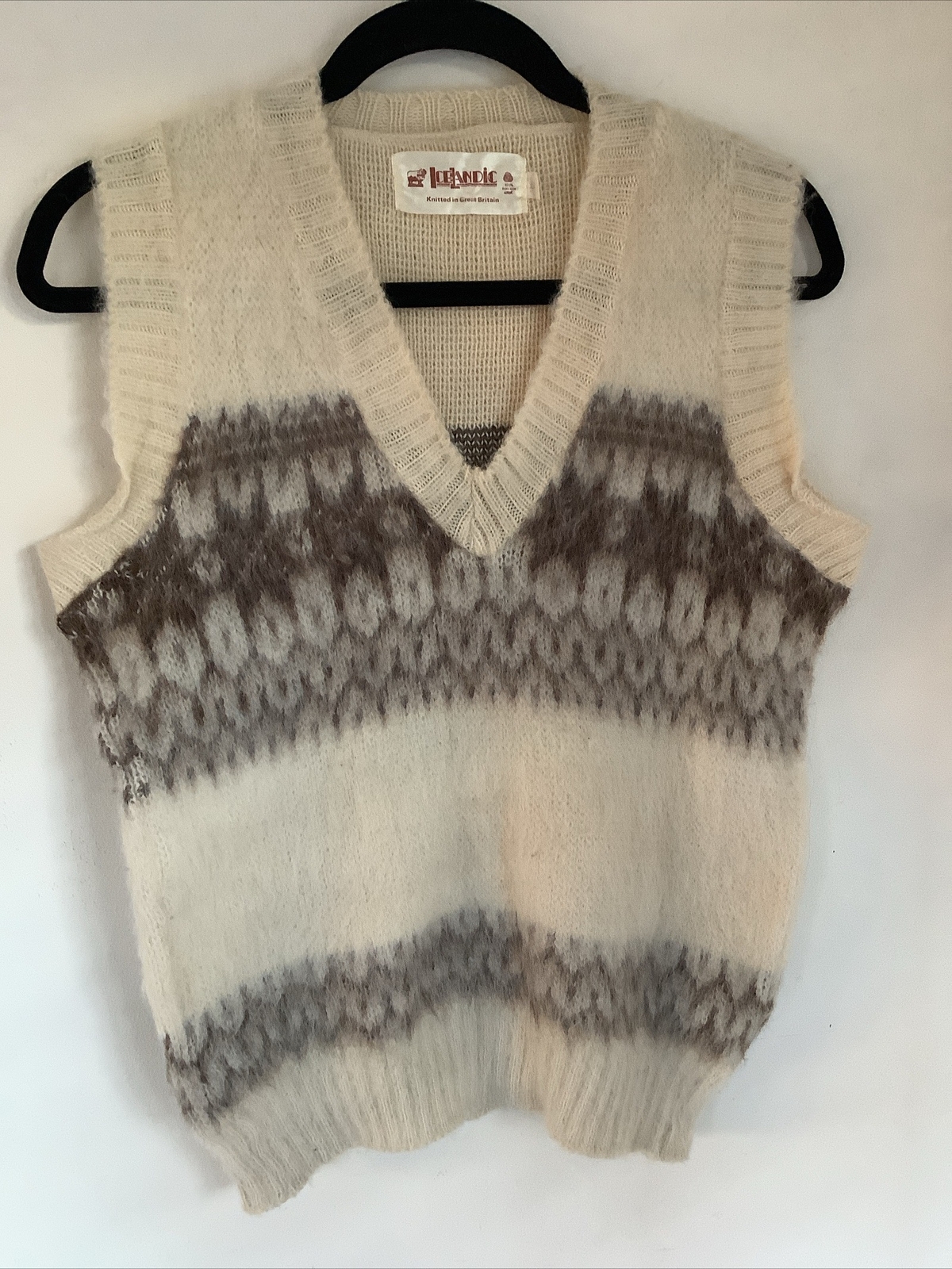 icelandic Pure New wool S Sweater Vest eBay