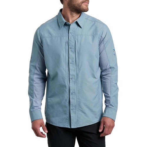 T-shirt Outdoor Kuhl – Homme M – Gris – Randonnée Camping – Très Bon état
