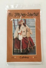 Country Stitches and Sawdust Primitive Pattern CATRINA uncut 21"