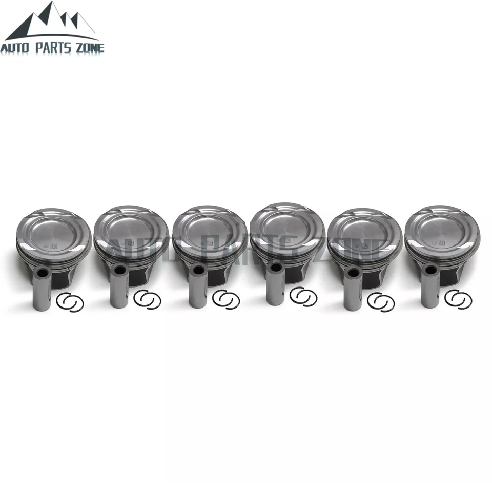 ¿Juego de 6 anillos de pistón??83mm STD para Mercedes-Benz AMG S500 W222 W167 M256 3.0T Foto 4 de 4