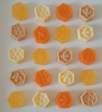  Honeycomb Mini Scented Soaps- 60 soaps - Party favour gifts