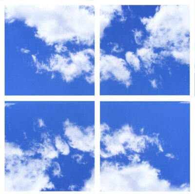 4X 45w LED Sky Cloud Muster Deckenleuchte flach schmal Sky Panel Lifud Treiber