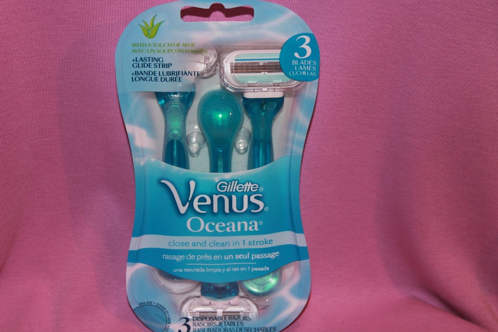 Gillette Venus Oceana Disposable Women's Razor, 3ct eBay