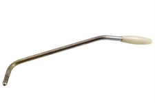 NEW - Gotoh Tremolo Arm With White Tip, Fits USA Tremolo - AGED CHROME