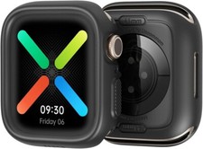 Case Compatible with Apple Watch 41mm Series 9/8/7 Bumper Case Slim Rugged Soft