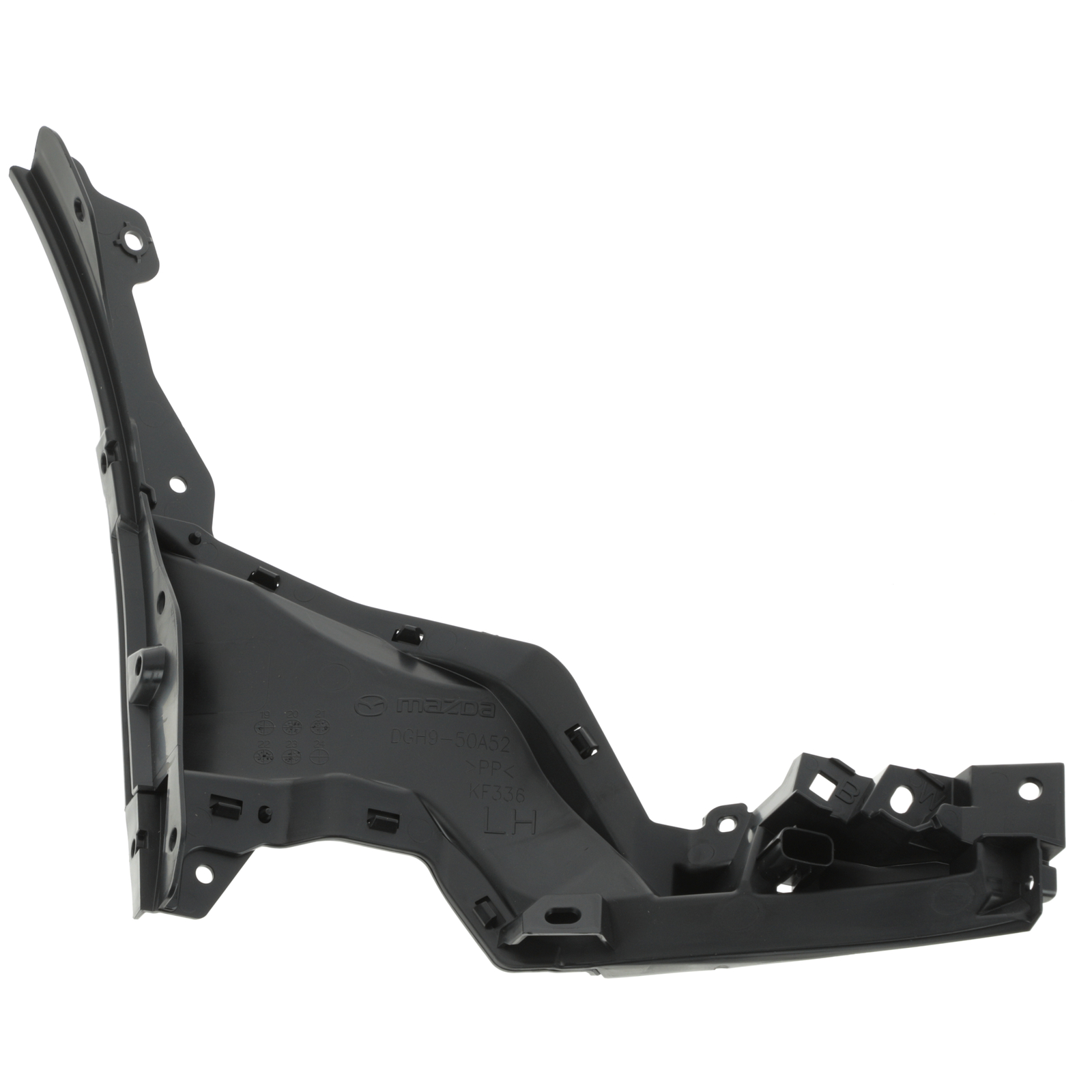 Guía de aire izquierda para Mazda CX-30 2020-2021 (P/N DGH9-50-A50)