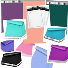 30 Poly Bag Mailer Variety Pack ~ 4 Sizes ~ Self-Sealing Shipping Envelope Bags