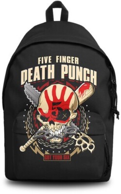 WB   Rocksax - Five Finger Death Punch - Got Your Six Daypack Rucksack