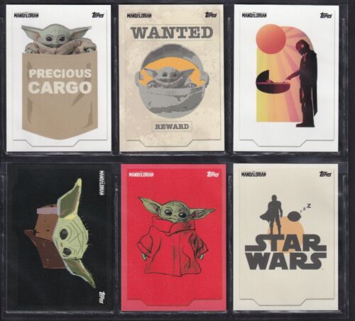 Topps The Mandalorian 2020 - The Child - Complete Sticker Set Of 15 - Picture 2 of 3