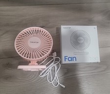 Gaiatop USB Desk Fan, Small But Powerful, Portable Quiet 3 Speeds Wind...