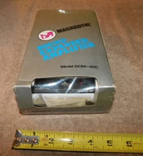 Magnadyne Sound Expander  Amplifier DOM40C MAG 40 Power Booster 12 Volt Vintage
