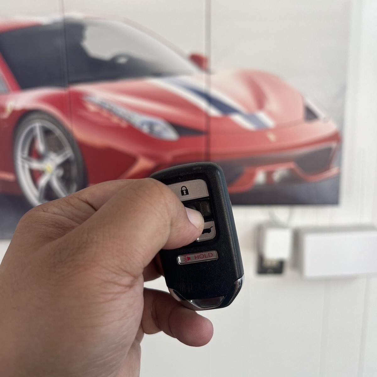 OEM Honda Smart Key Fob Remote KR5V2X For CR-V Pilot Civic OEM Honda Smart Key Fob For CR-V, Pilot, Civic Hatch - Remote Start, Keyless Entry, Model KR5V2X Honda Key Fob Cover - Foto 10