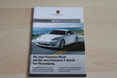 84772) Porsche Panamera Diesel + S Hybrid - News - Prospekt 02/2011