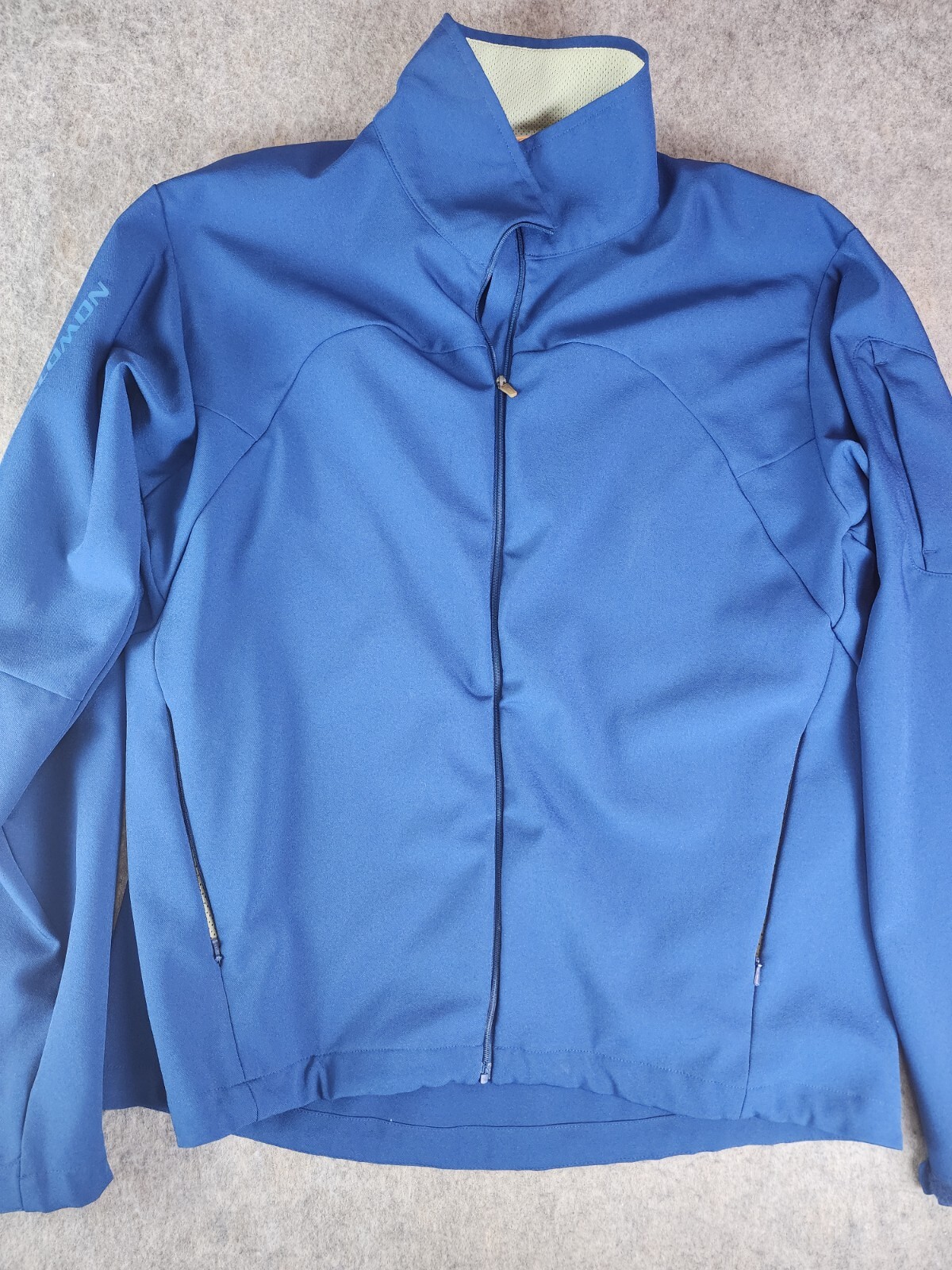 Salomon Soft Shell Giacca Snowboard Taglia XL Blu Leggera Morbida Casual