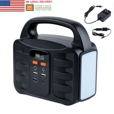 100W New Portable Power Station Camping Battery Bank Laptop Phone Charger Backup